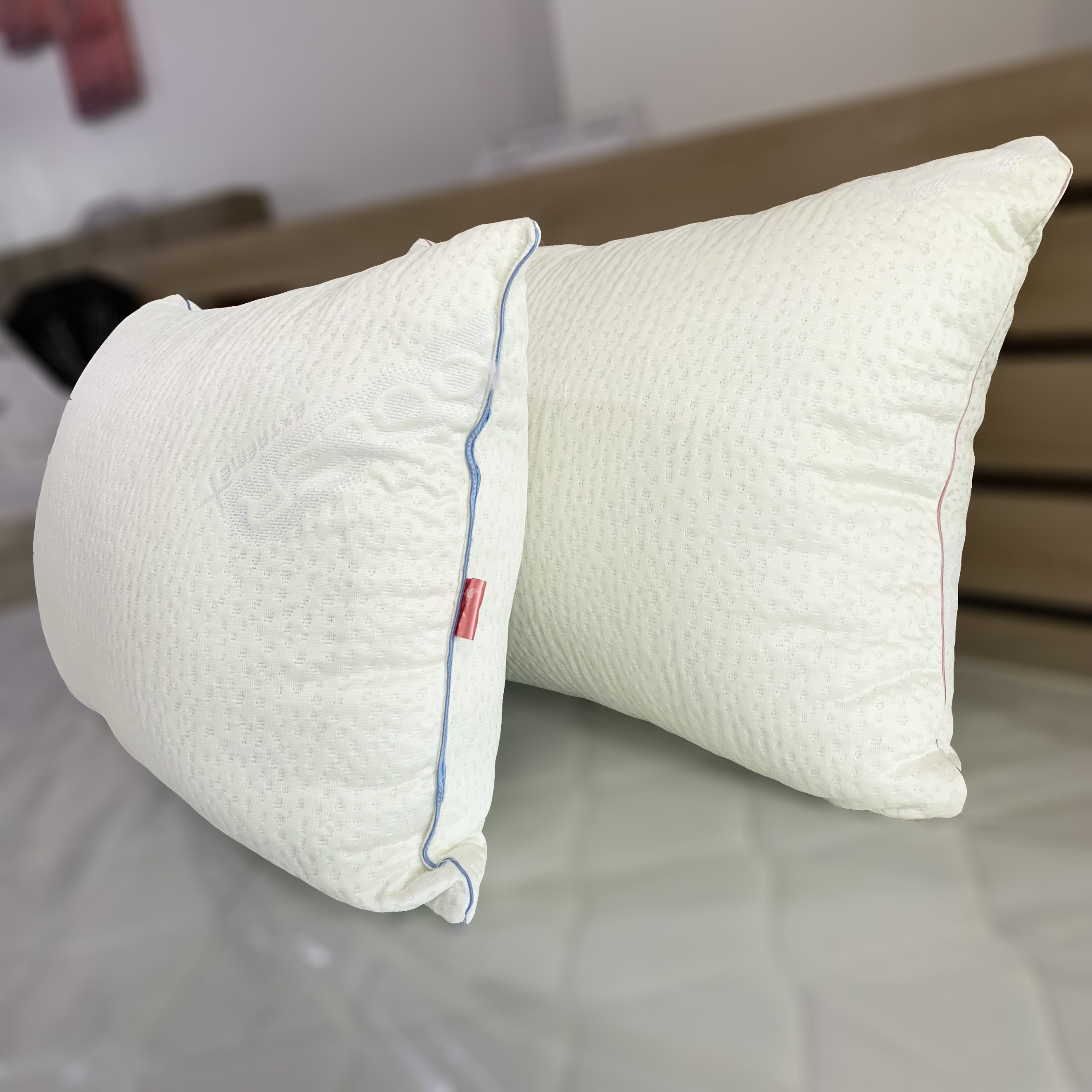 Lot de 2 oreillers souplesse cooler 70×50 cm