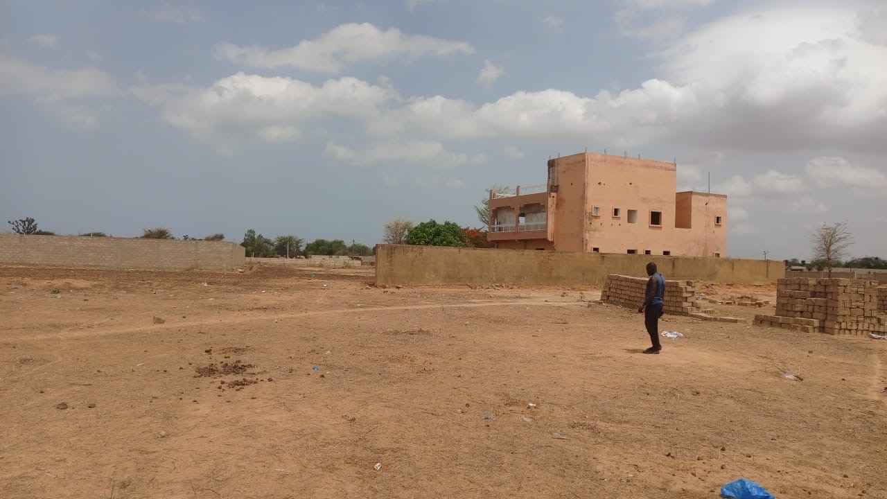 Terrain de 500 mètres carrés à vendre à Nguérigne Sénégal