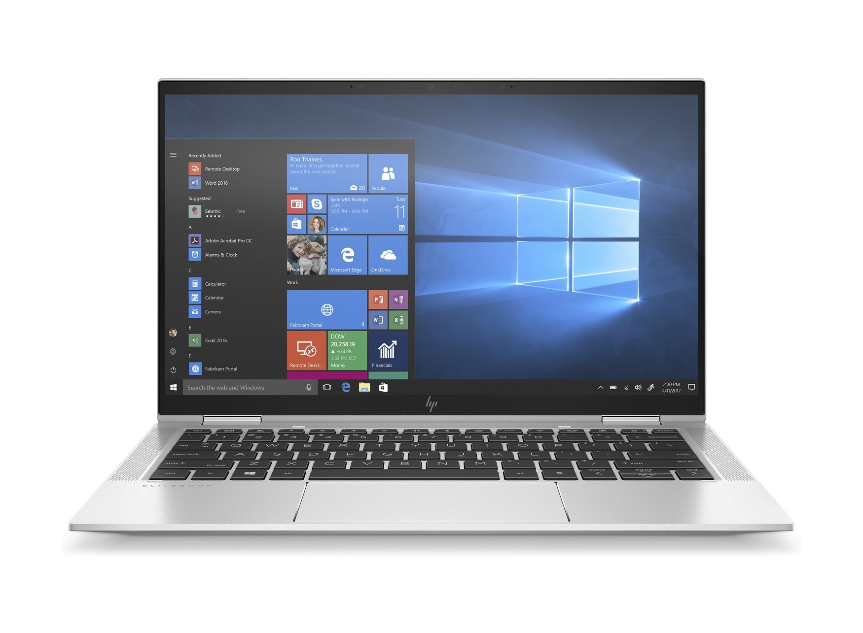 Ordinateur Portable HP EliteBook 14’’ X360 – Core i7 10710U, 8Go RAM, 512Go SSD
