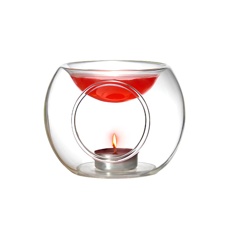 Brûleur Encens Sphérique en Verre Borosilicate